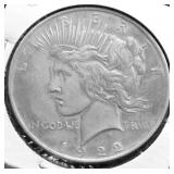 1922 PEACE DOLLAR XF DETAILS