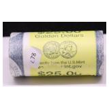 ROLL OF 2000 P GEM BU SACAQAWEA DOLLARS