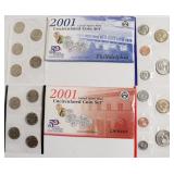 2001 MINT SET P D MINTS