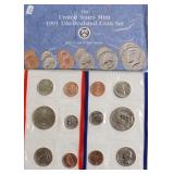 1991 MINT SET P D MINTS