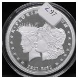 1/2 OZ .999 SILVER ROUND