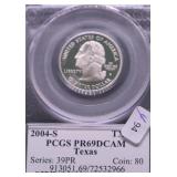 2004 S PCGS PF69DC WASHINGTON QUARTER