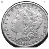 1896 MORGAN DOLLAR XF