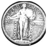 1918 STANDING QUARTER VF