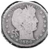 1900 BARBER QUARTER G
