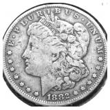 1882 O MORGAN DOLLAR F