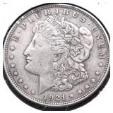 1921 MORGAN DOLLAR XF