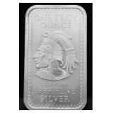 1  OZ .999 SILVER BAR