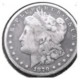 1879 S MORGAN DOLLAR VG