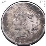 1923 S PEACE DOLLAR VF