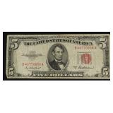 5 $ US LEGAL TENDER VF