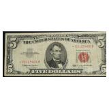 STAR 5 $ US LEGAL TENDER VF