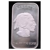 1  OZ .999 SILVER BAR