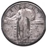 1926 D STANDING QUARTER F