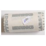 BANK ROLL OF GEM 2000 P SACAGAWEA DOLLARS