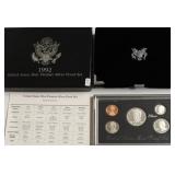 1992 PREMIER SILVER PROOF SET
