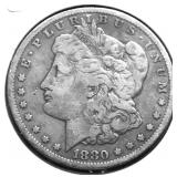 1880 S MORAN DOLLAR VF