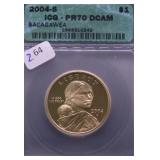 2004 S ICG PF70DC SACAGAWEA DOLLAR