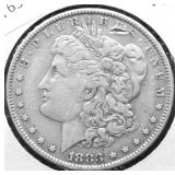 1883 MORGAN DOLLAR XF