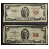 TWO //2$ US LEGAL TENDER NOTES VF