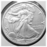 1 OZ .999 SILVER ROUND
