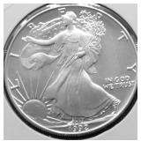 1992 SILVER EAGLE GEM
