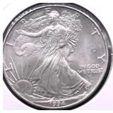 1994 SILVER EAGLE GEM