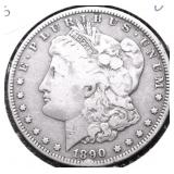 1890 O MORGAN DOLLAR VG