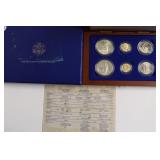 GOLD US LIBERTY COIN SET W BOX PAPERS