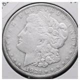 1921 MORGAN DOLLAR CULL