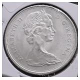 1967 CHOICE BU CANADA SILVER 50 CENTS