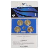 2022 1 $ PROOF COIN SET