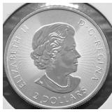 HALF OZ .9999 SILVER CANADA FALCON