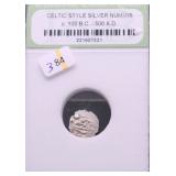 100 BC ROMAN EMPIRE SILVER NUMMIS VF