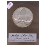 25.5 GRAMS SILVER PROOF ART ROUND