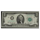 GEM BU 2$ BICENTENNIAL FEDERAL RESERVE NOTE