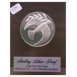 25.5 GRAMS SILVER PROOF ART ROUND