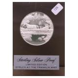 25.5 GRAMS SILVER PROOF ART ROUND