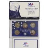 1999 PROOF QUARTER SET