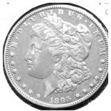 1895 O MORGAN DOLLAR XF