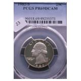 1982 S PCGS PF69DC WASHINGTON QUARTER
