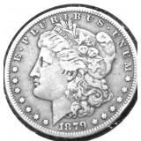 1879 O MORGAN DOLLAR VF