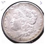 1878 S MORGAN DOLLAR XF