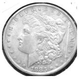 1883 O MORGAN DOLLAR XF