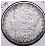 1896 MORGAN DOLLAR NICE CULL