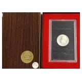 1972 S SILVER PROOF GSA IKE DOLLAR