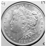 1921 CHOICE BU MORGAN DOLLAR