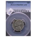 1976 S PCGS PF69DC JEFFERSON NICKEL