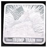 TRUMP TRAIN 1 OZ .999 SILVER BAR