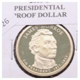 PROOF PRESIDENT DOLLAR
